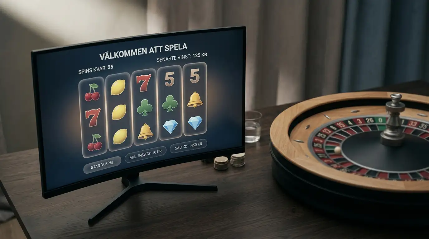 Speltyper på casino utan spelpaus – slots, live casino och bordsspel